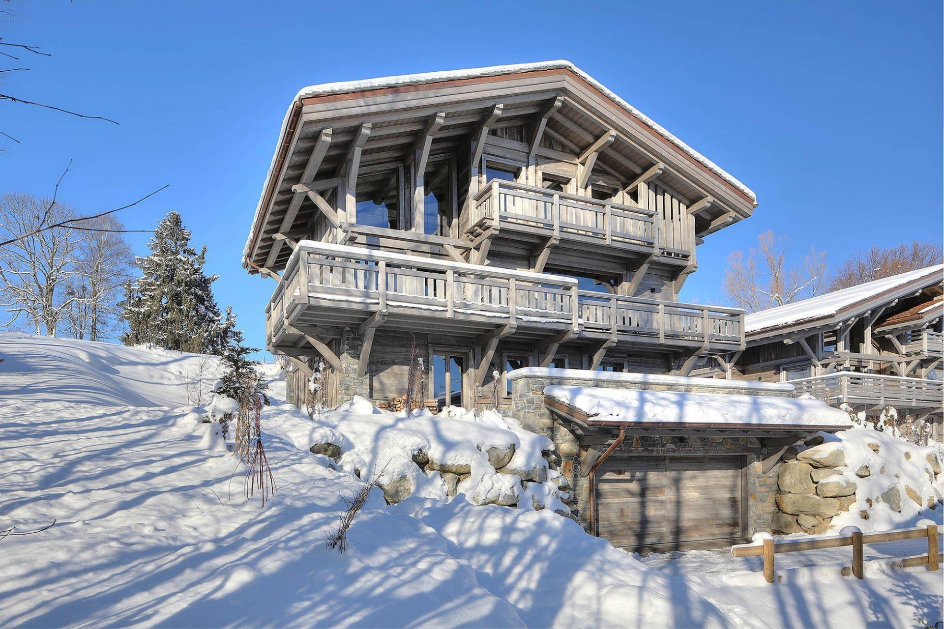 Megève Luxury Rental Chalet Telizite Exterior 2