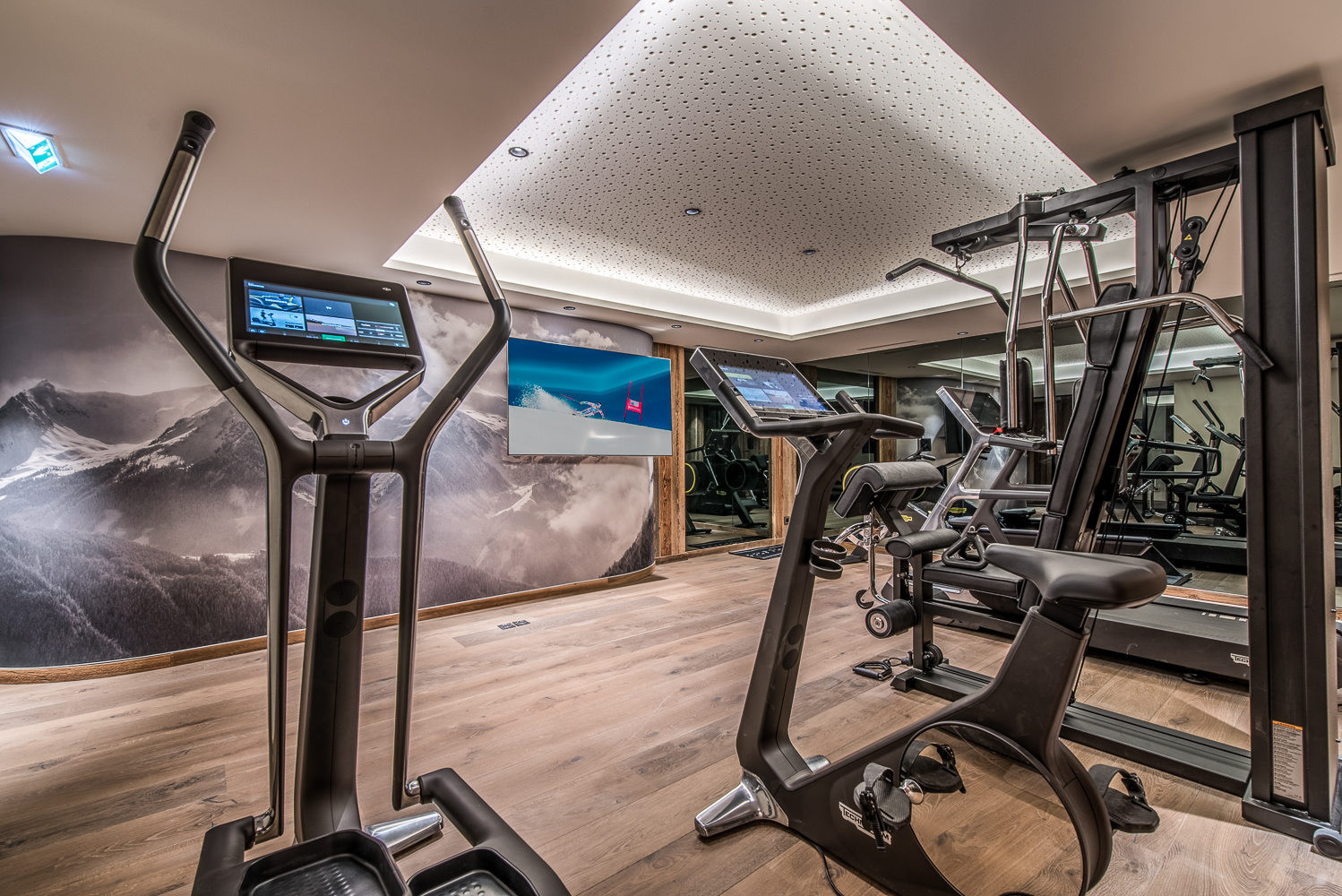 Meribel Location Appartement Luxe Johota Salle De Sport 