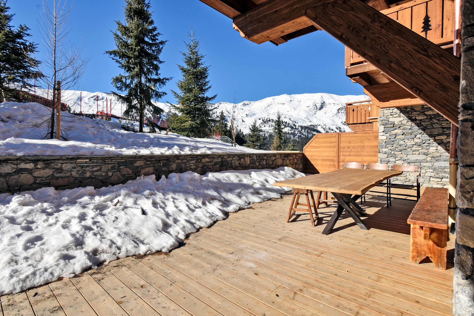 Meribel Location Appartement Luxe Johota Terrasse