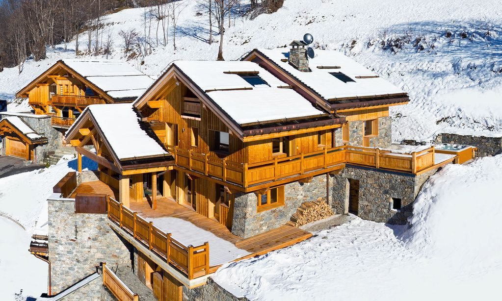 Meribel Location Appartement Luxe Melelot Chalet 