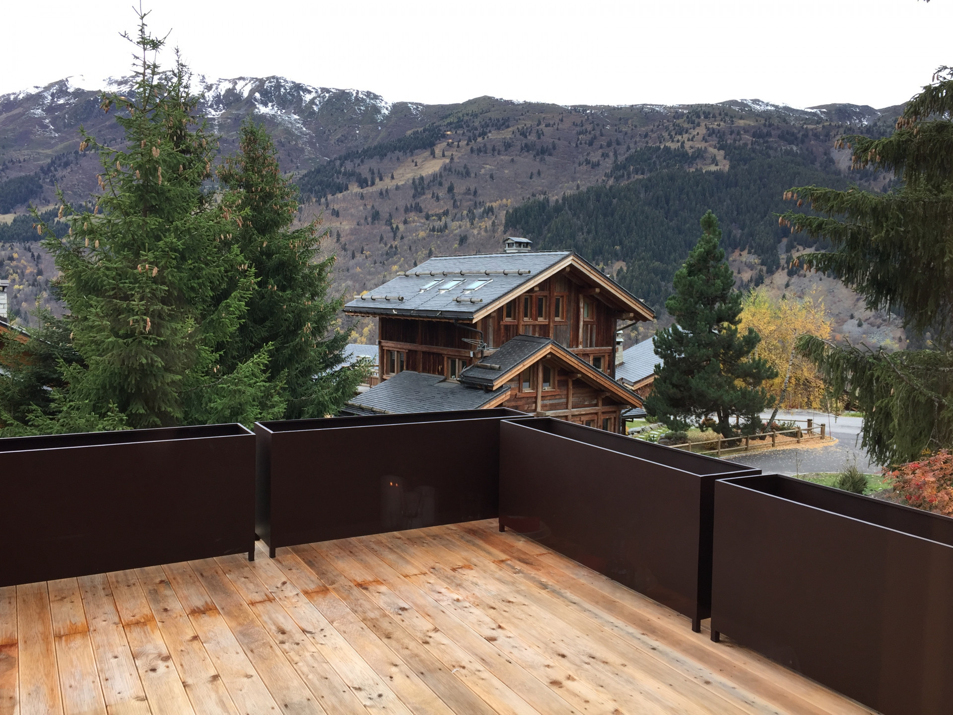 Meribel Location Appartement Luxe Melulot Terrasse 