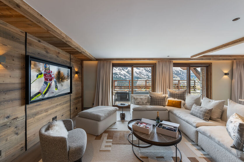 Meribel Location Appartement Luxe Noalia Séjour 