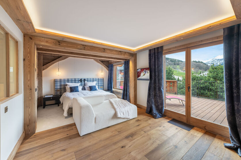 Meribel Location Appartement Luxe Noaliu Chambre 