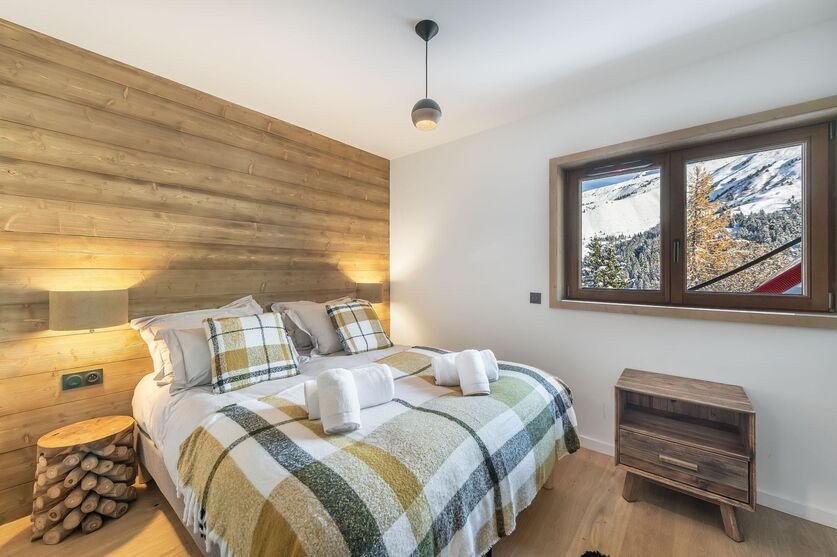 Meribel Location Appartement Luxe Noalo Chambre 3