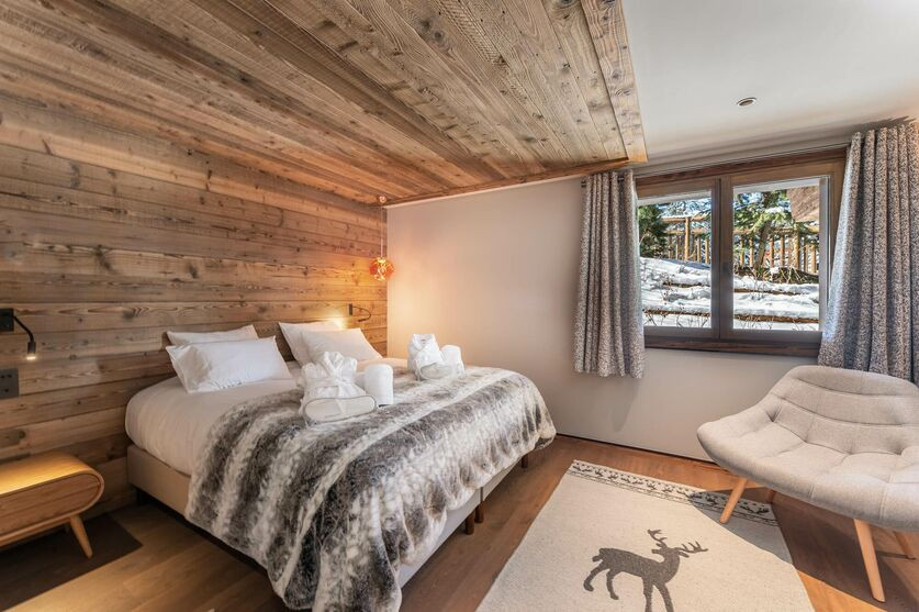 Meribel Location Appartement Luxe Noalu Chambre 2