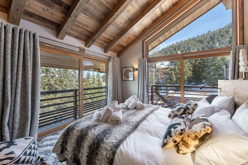 Meribel Location Appartement Luxe Noalu Chambre 3