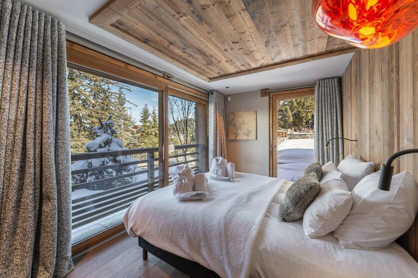 Meribel Location Appartement Luxe Noalu Chambre 6