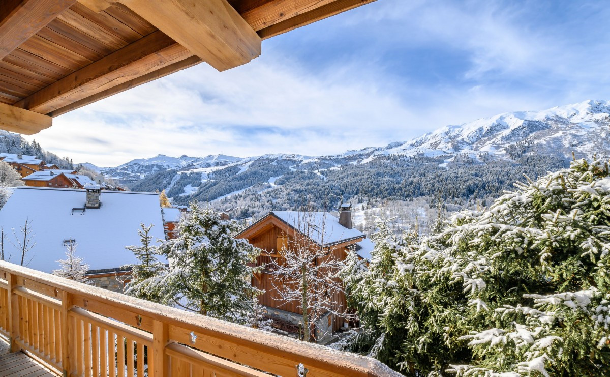 Meribel Location Chalet Luxe Beri Balcon 