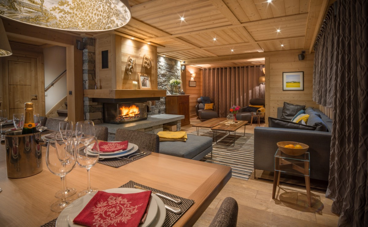 Meribel Location Chalet Luxe Berilo Séjour 