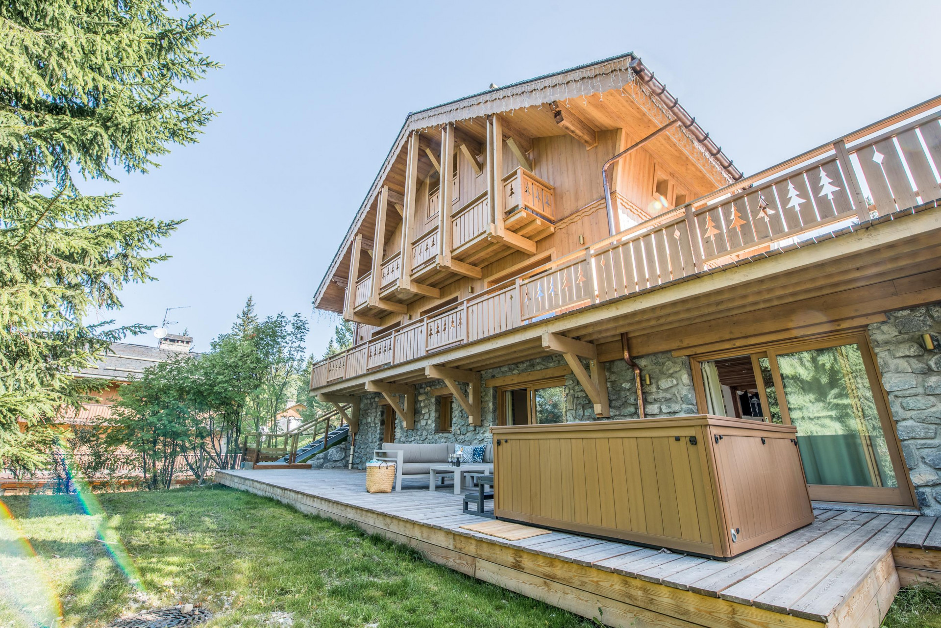 Méribel Location Chalet Luxe Merila Exterieur