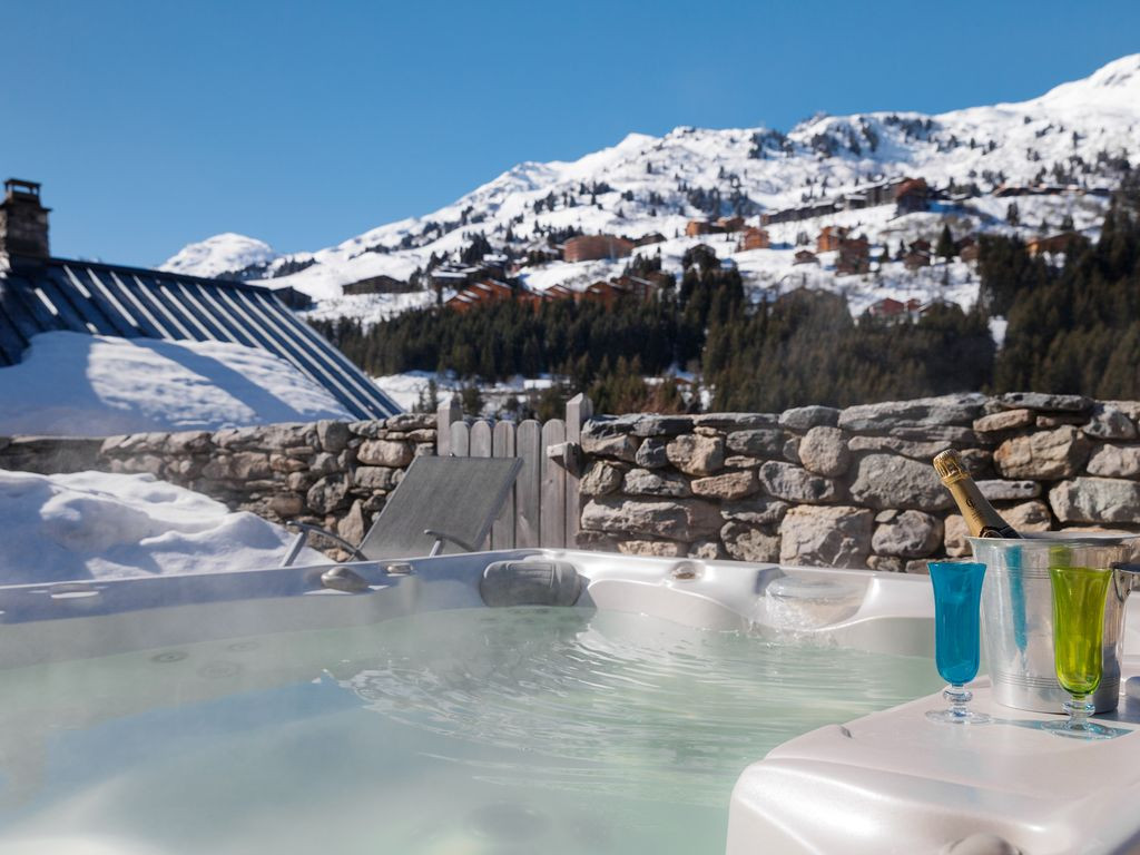 Meribel Location Chalet Luxe Mesolite Jacuzzi 