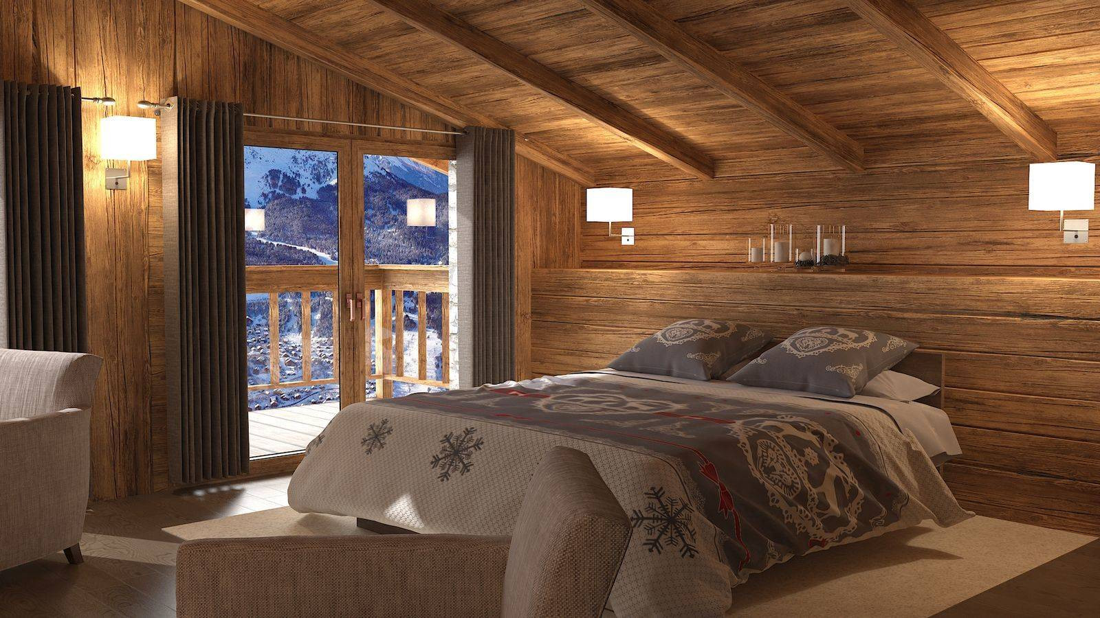 Méribel Location Chalet Luxe Metanite Chambre 5