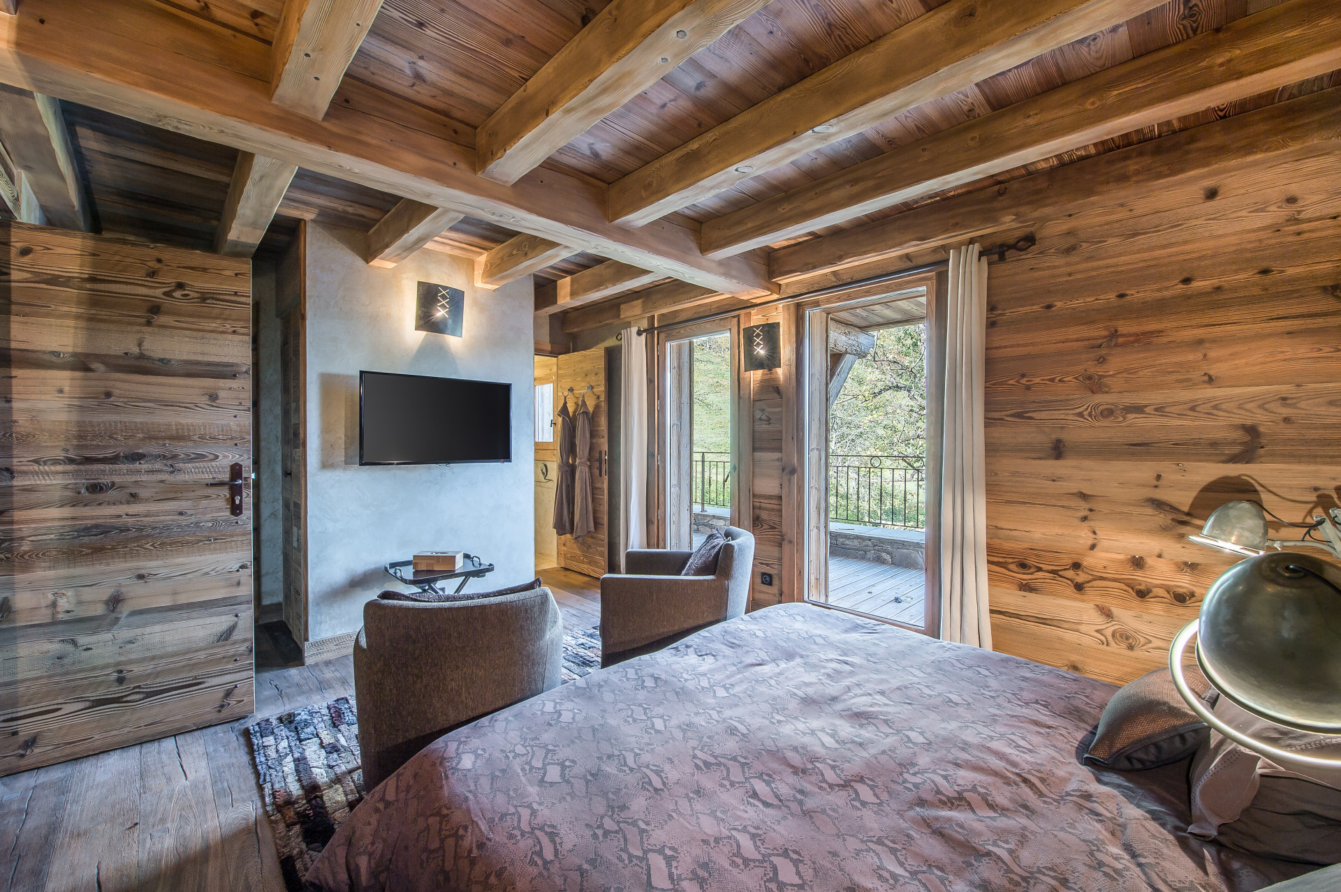 Meribel Location Chalet Luxe Neptonite Chambre