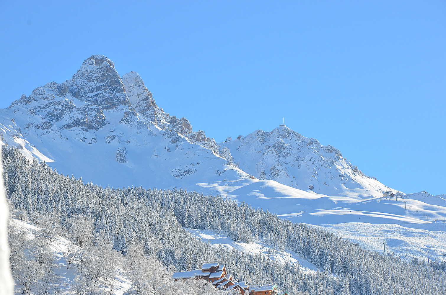 Méribel Location Chalet Luxe Neurolite Vue