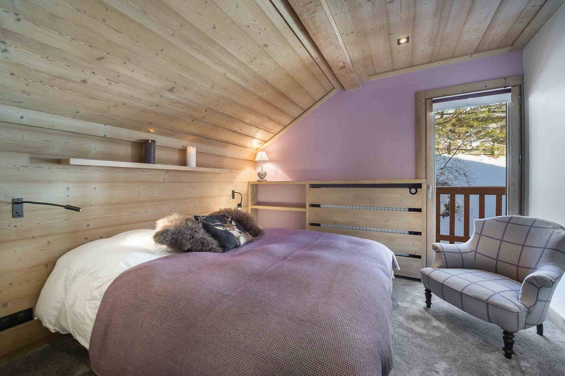 Meribel Location Chalet Luxe Novack Chambre 2