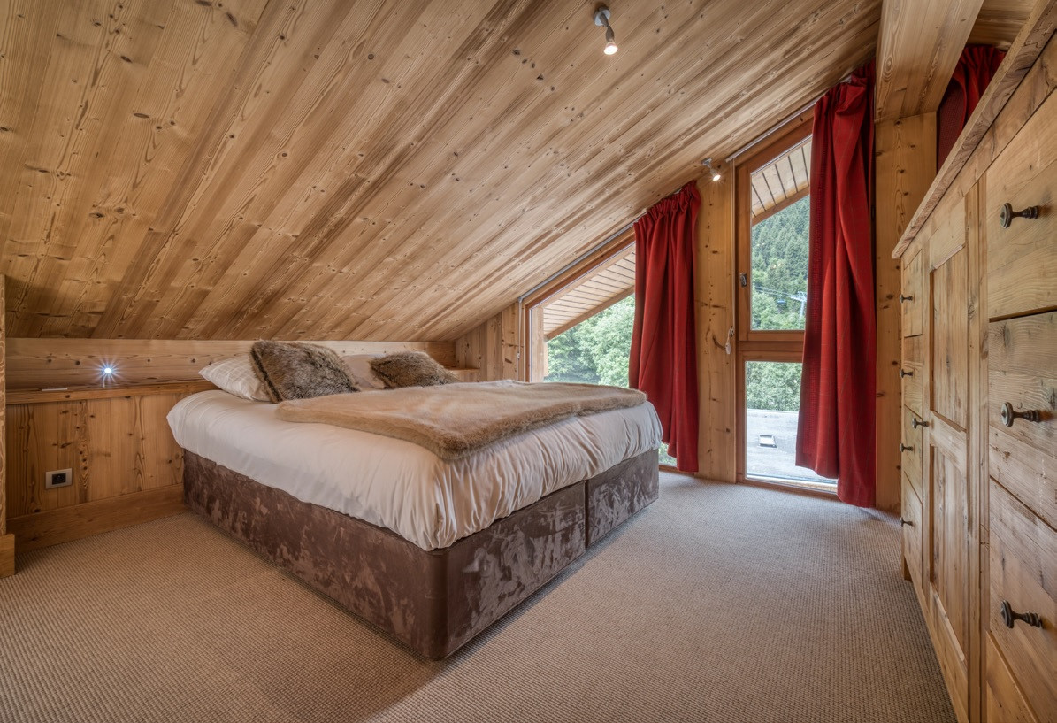 Méribel Location Chalet Luxe Novacolite Chambre 1