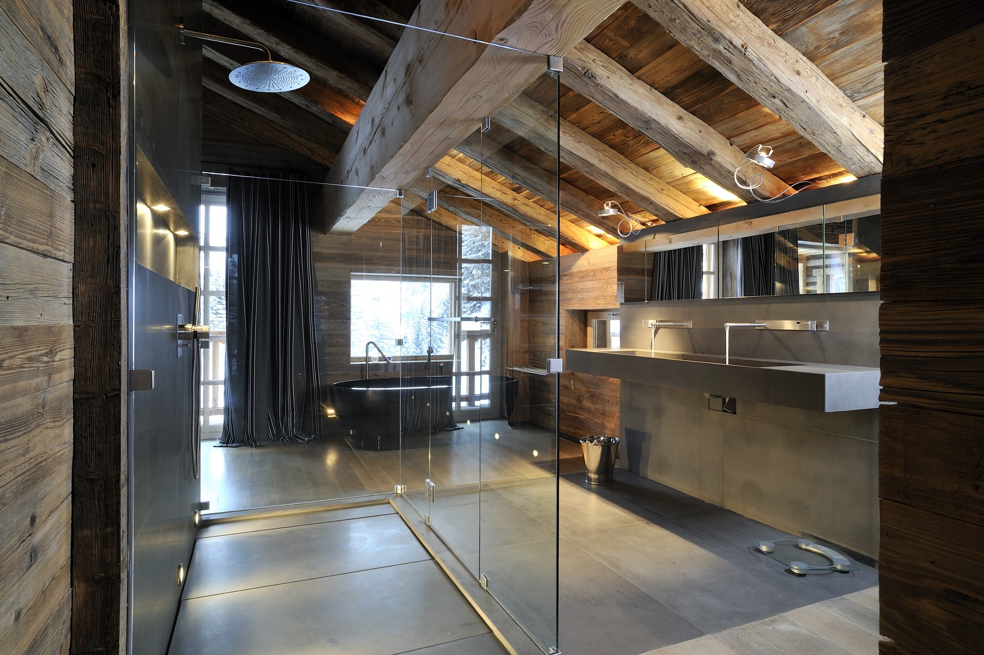 Meribel Location Chalet Luxe Novaculite Salle De Douche