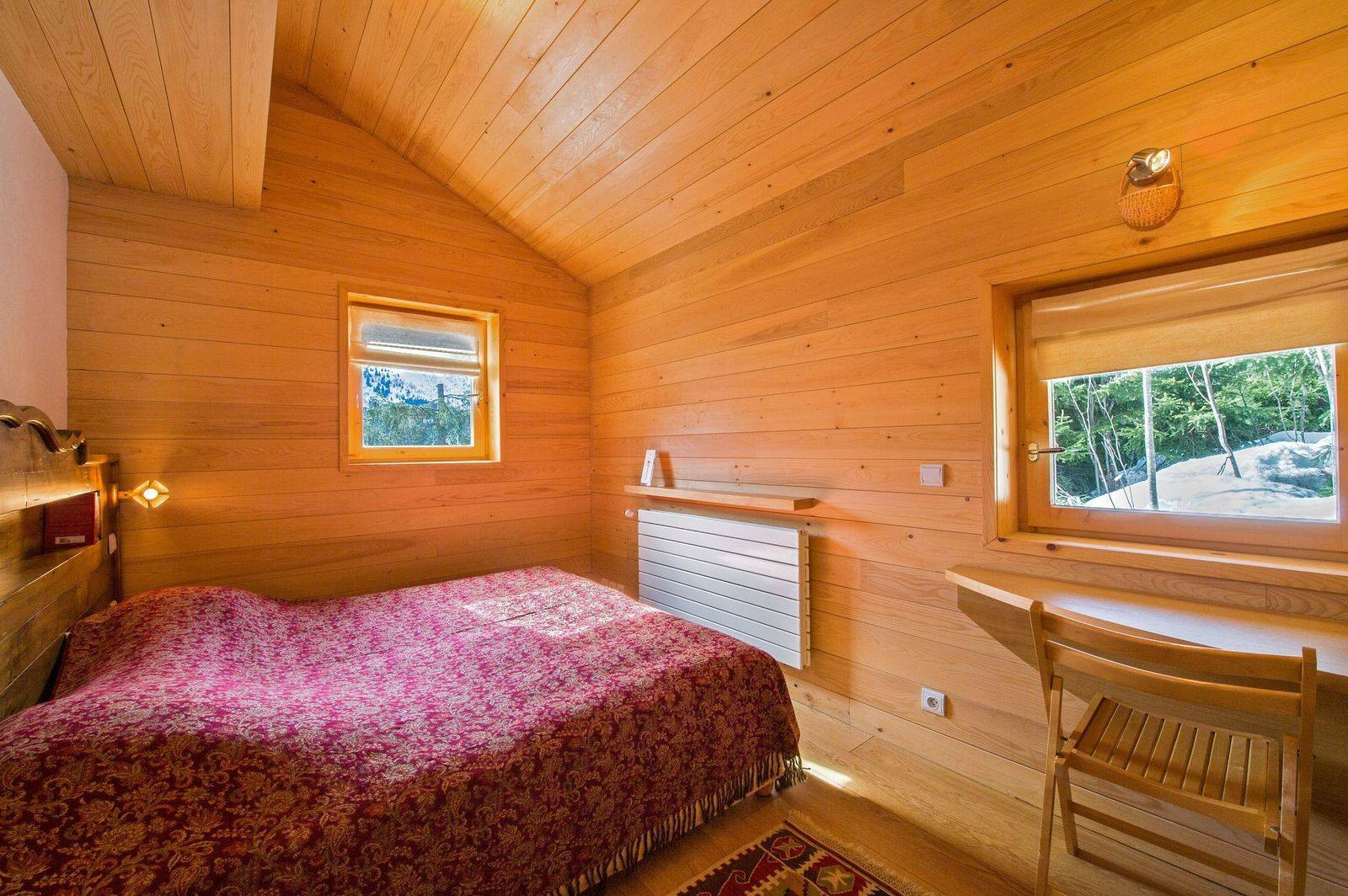 Meribel Location Chalet Luxe Numeaite Chambre 2