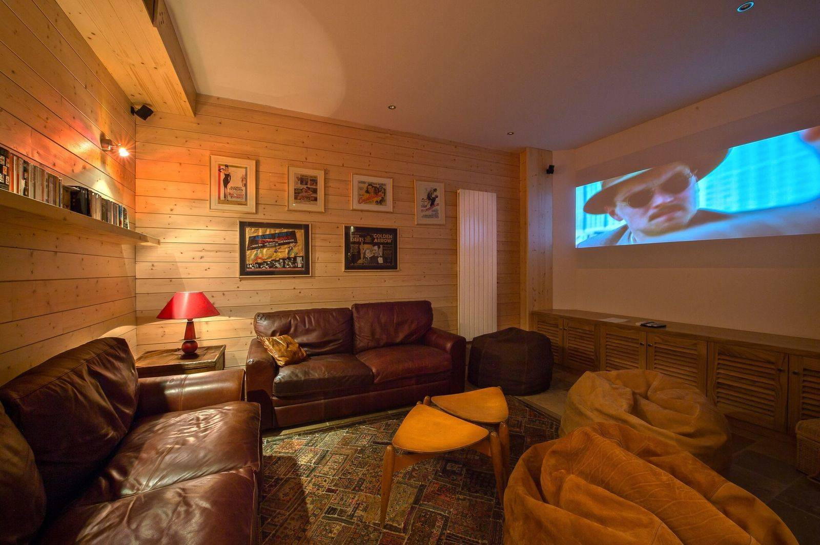 Meribel Location Chalet Luxe Numeaite Cinéma 