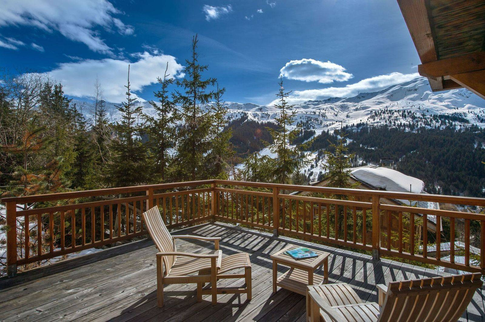 Meribel Location Chalet Luxe Numeaite Vue 