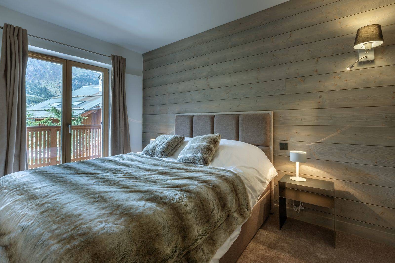 Méribel Location Chalet Luxe Nuolara Chambre 1