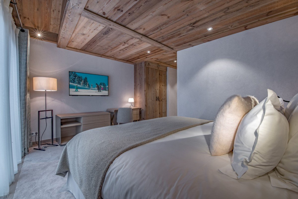 Méribel Location Chalet Luxe Nuolore Chambre 