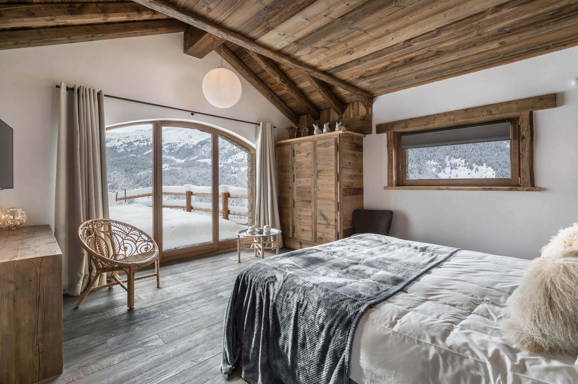 Meribel Location Chalet Luxe Tanty Chambre 2