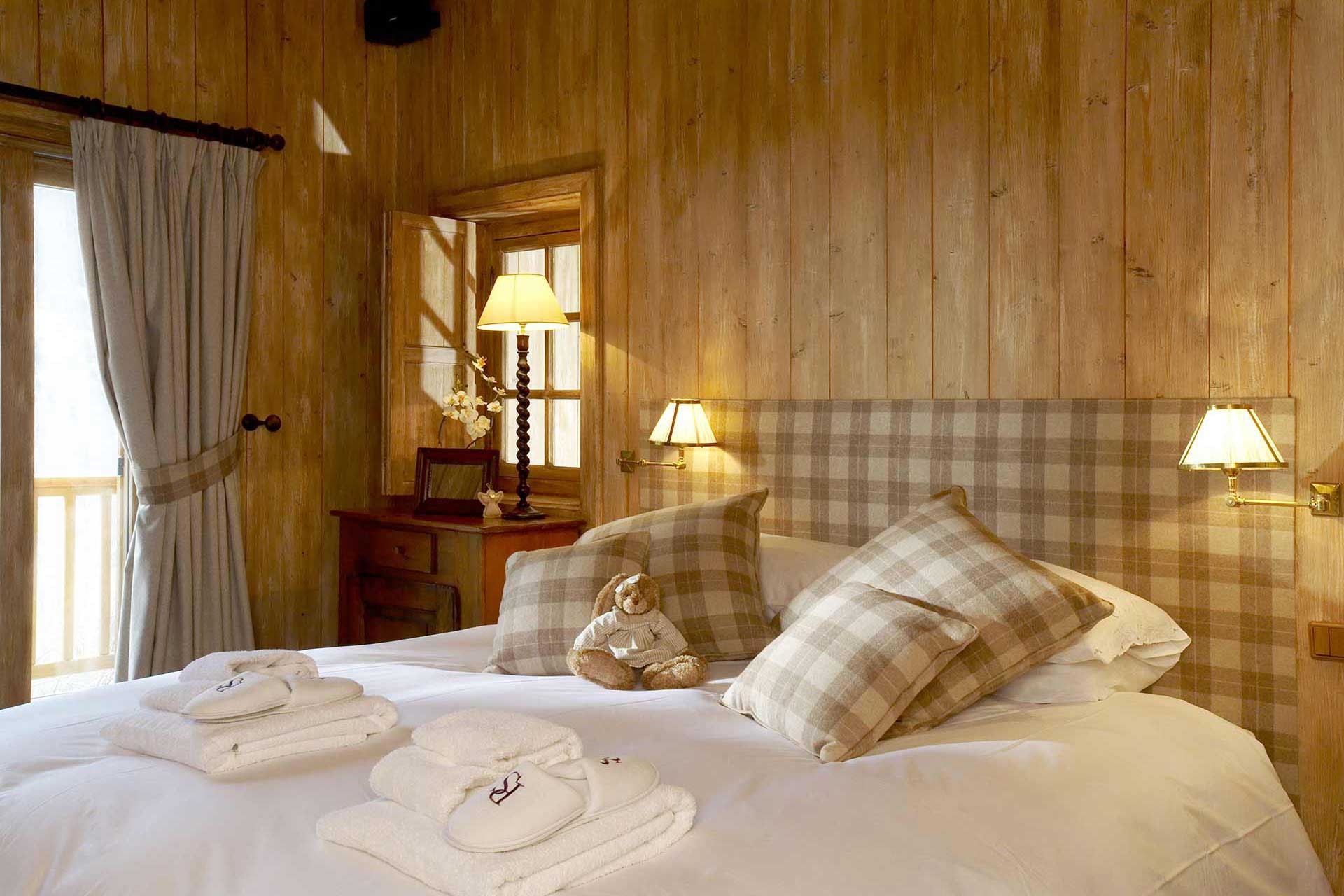 Méribel Location Chalet Luxe Ulomite Chambre