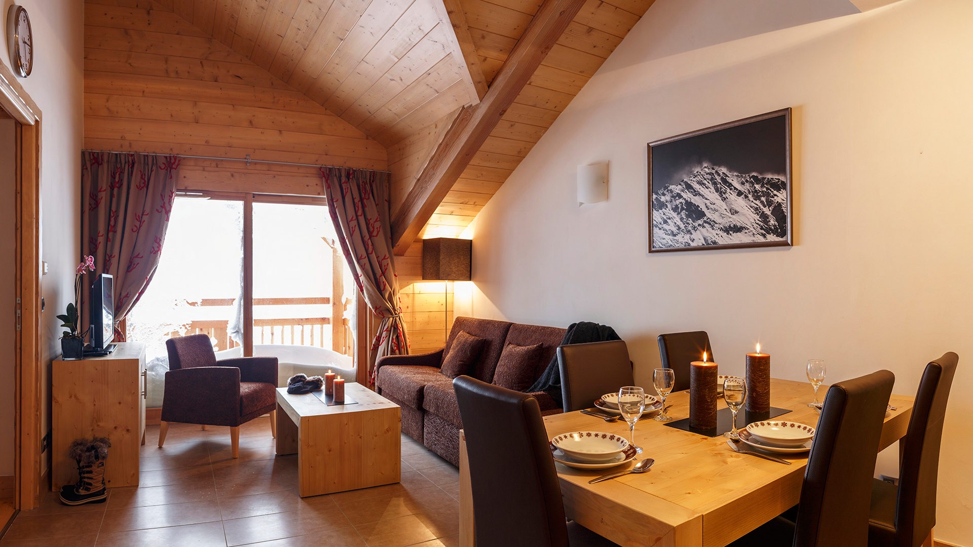Montgenèvre Location Appartement Dans Chalet Luxe Montana Crystal Séjour Complet
