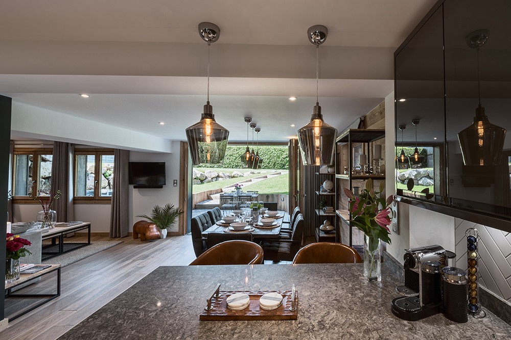 Morzine Luxury Rental Appartment Merlio Living Room