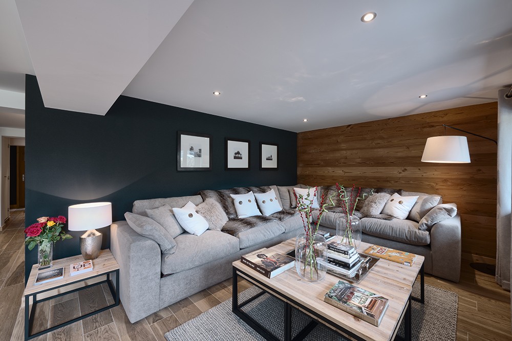 Morzine Luxury Rental Appartment Merlio Living Room 2