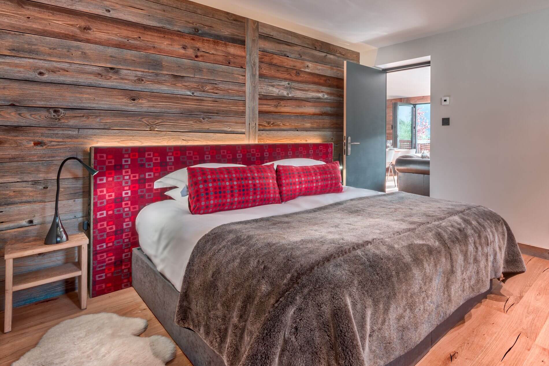 Morzine Location Appartement Luxe Morzilute Chambre