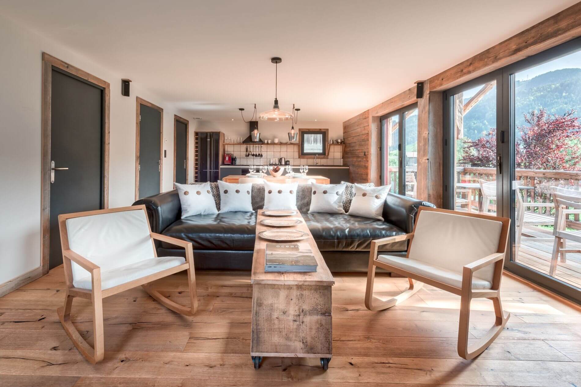 Morzine Luxury Rental Appartment Morzilute Living Room 3