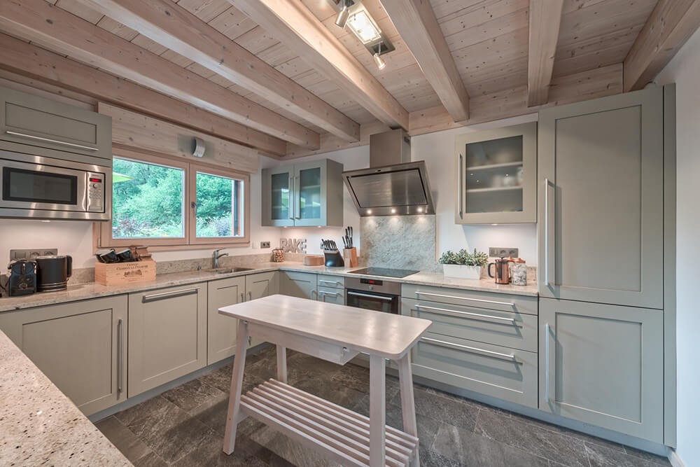 Morzine Luxury Rental Chalet Merlinate Kitchen