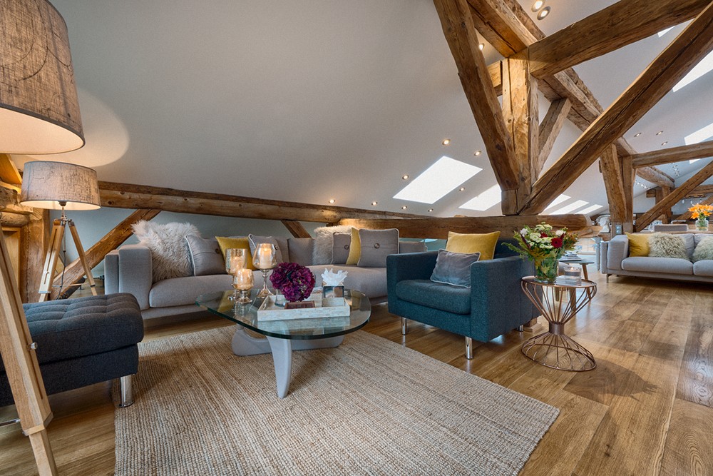 Morzine Luxury Rental Chalet Merlinute Living Room 2