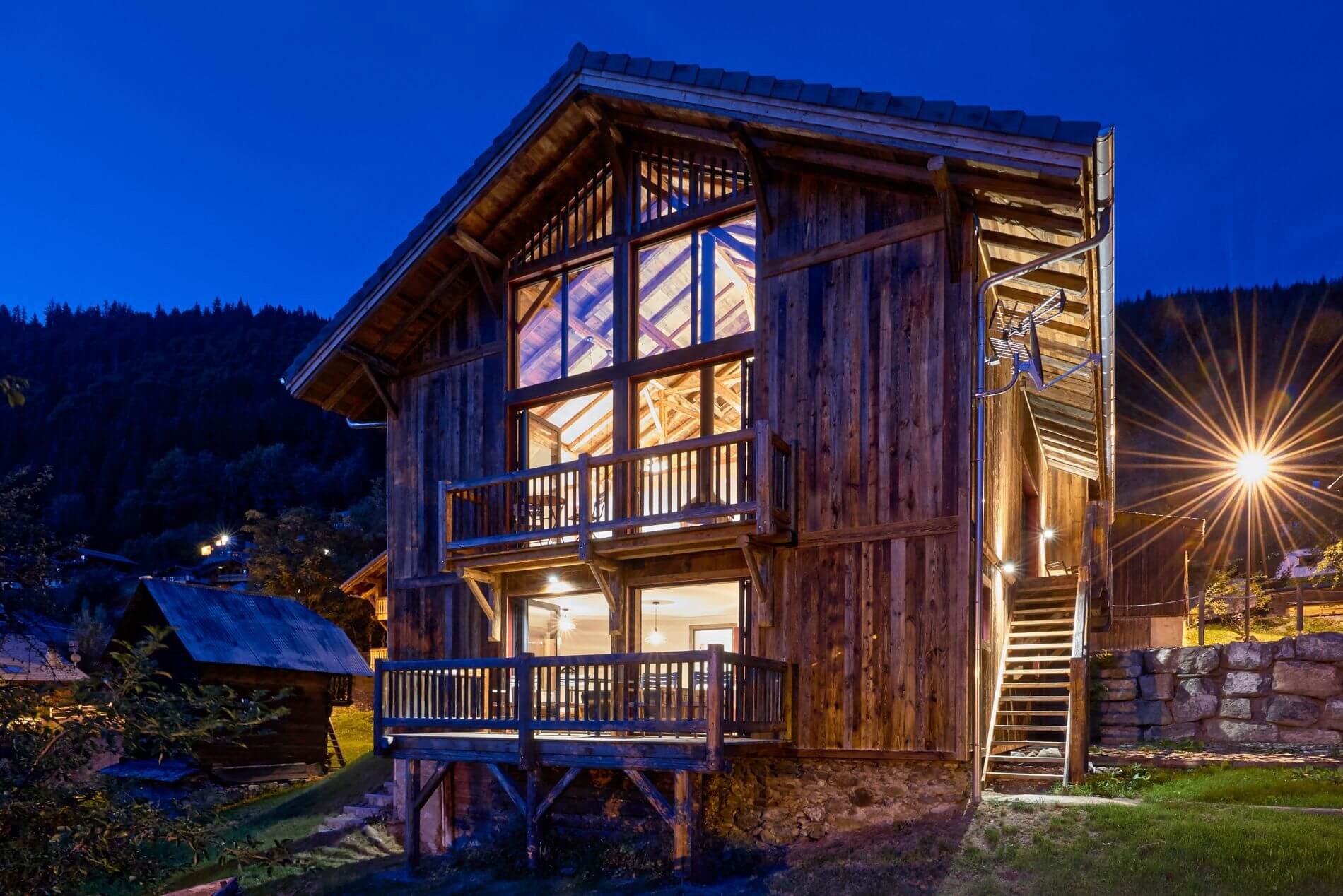 Morzine Location Chalet Luxe Merliu Exterieur