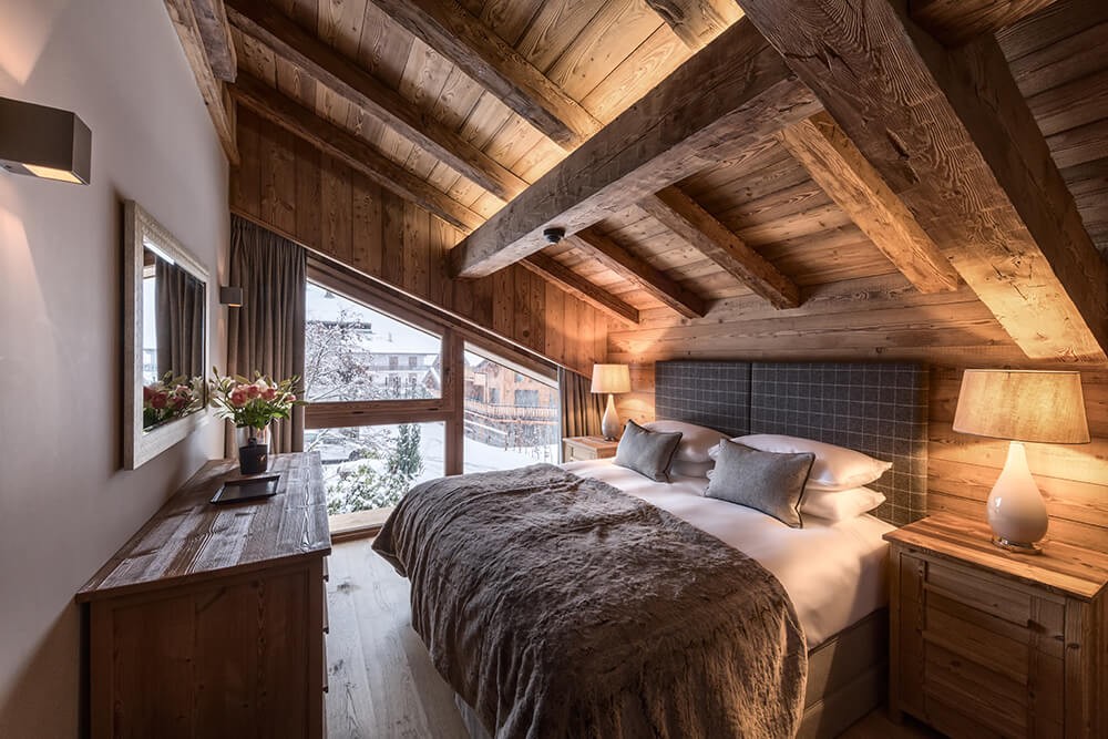 Morzine Location Chalet Luxe Morzanite Chambre