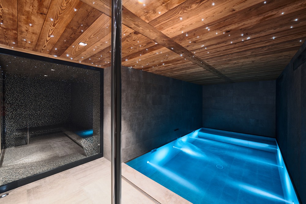 Morzine Luxury Rental Chalet Morzanite Pool 2