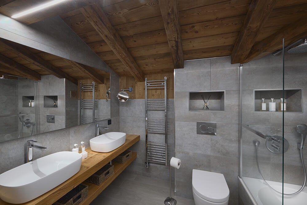 Morzine Luxury Rental Chalet Morzanite Shower Room 4