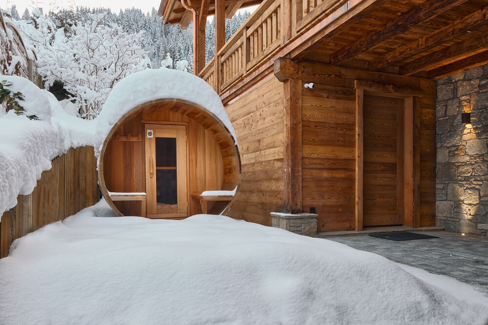 Morzine Location Chalet Luxe Morzanite Sauna