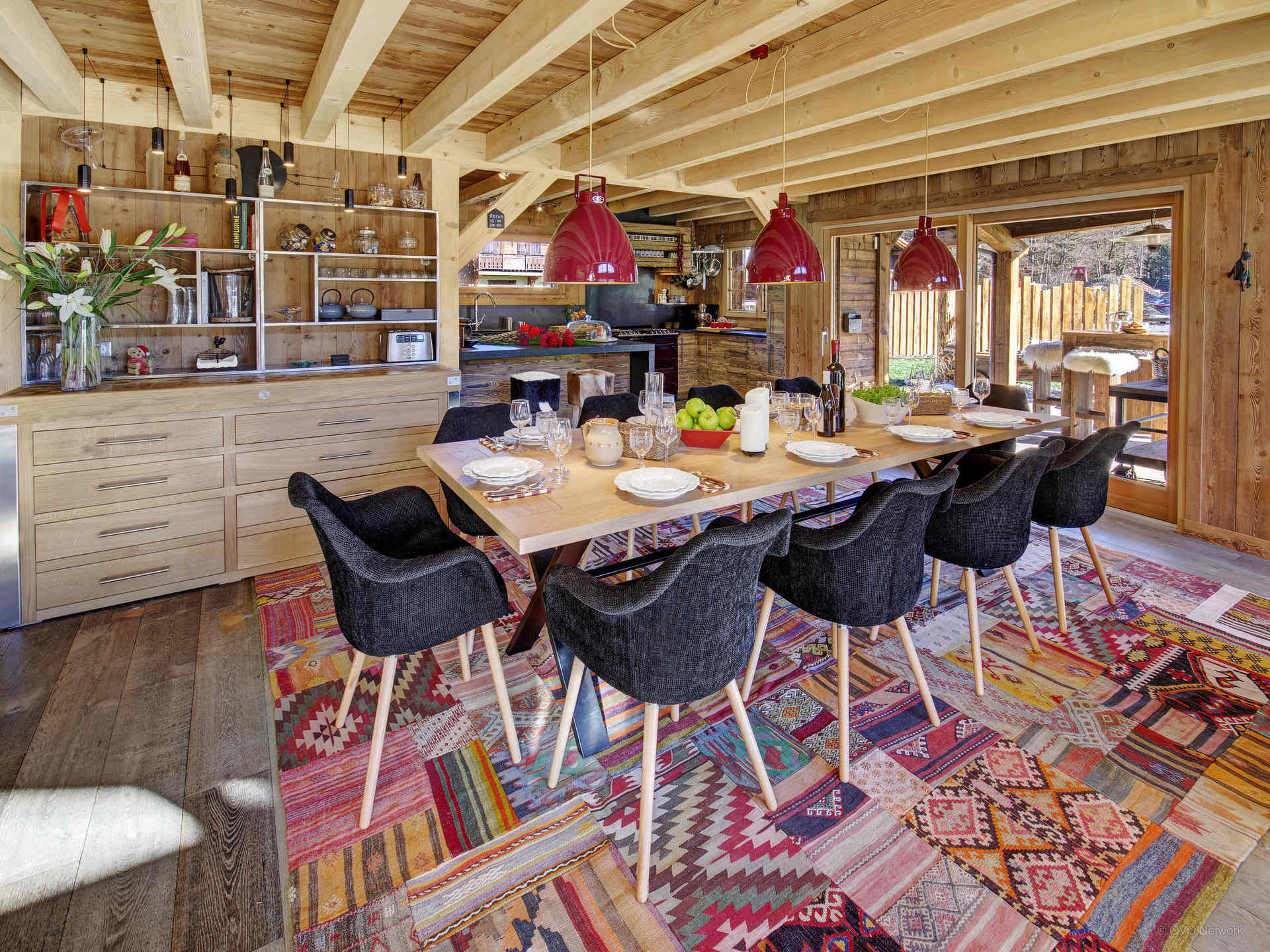 Morzine Location Chalet Luxe Morzate Salle A Manger 