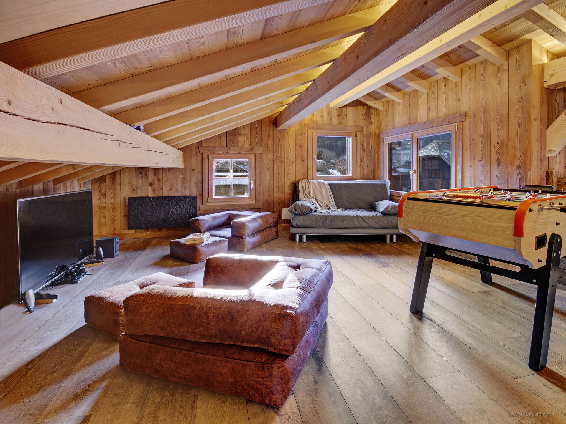 Morzine Location Chalet Luxe Morzate Salle De Jeux