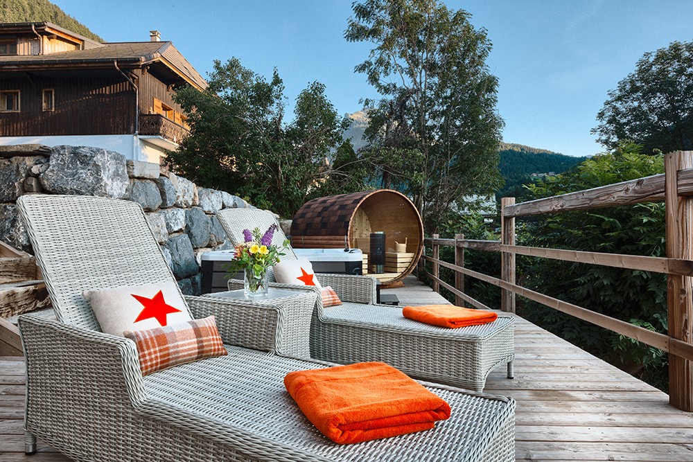 Morzine Location Chalet Luxe Morzinite Terrasse 2