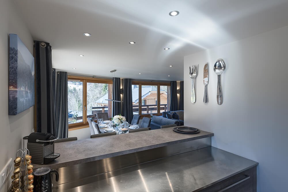 Morzine Luxury Rental Chalet Morzinute Kitchen 2