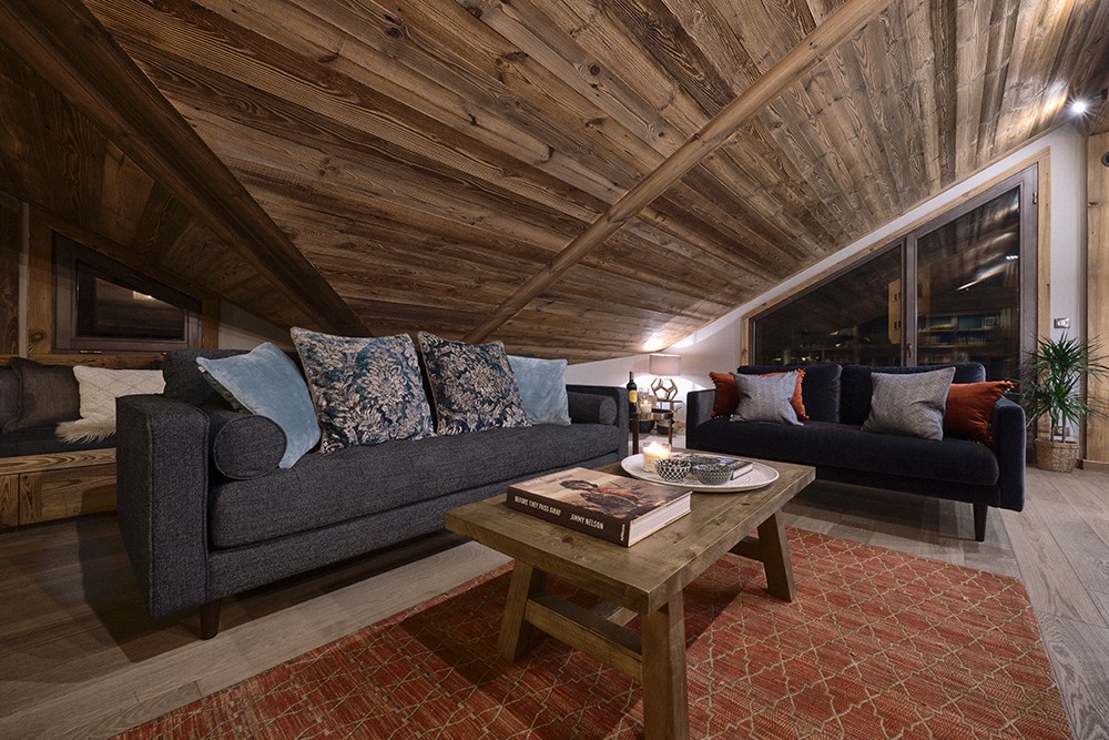 Morzine Luxury Rental Chalet Morzute Living Room 3