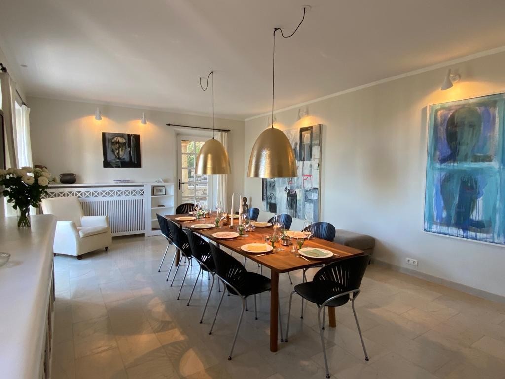 Nice Luxury Rental Villa Néottie Dinning Room