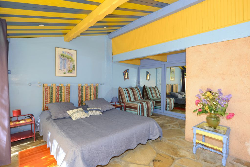 Nice Location Villa Luxe Vanille Chambre Bleue