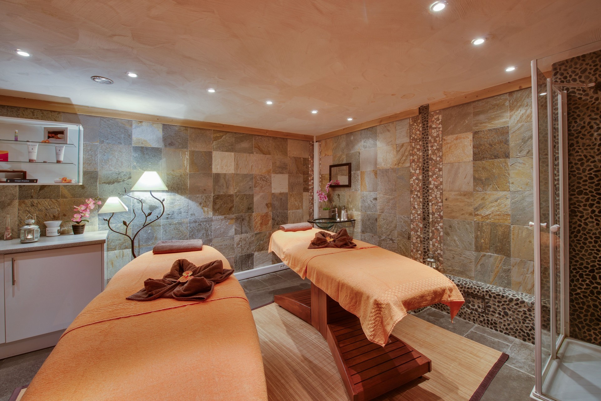 Peisey Vallandry  Location Appartement Luxe Marbre Massage