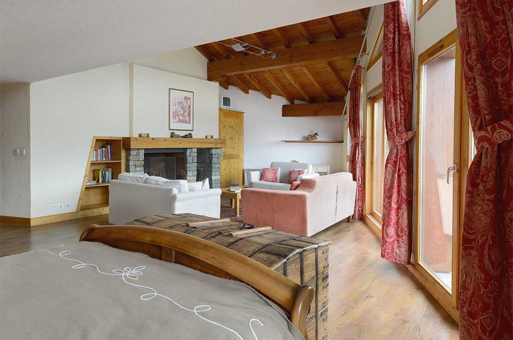 Location Chalet Peisey Vallandry Luxe Hermax Chambre 2