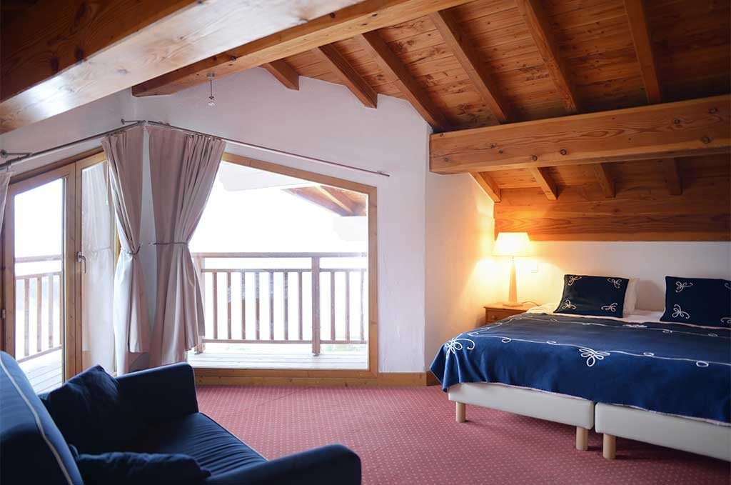 Peisey Vallandry Location Chalet Luxe Hermax Chambre